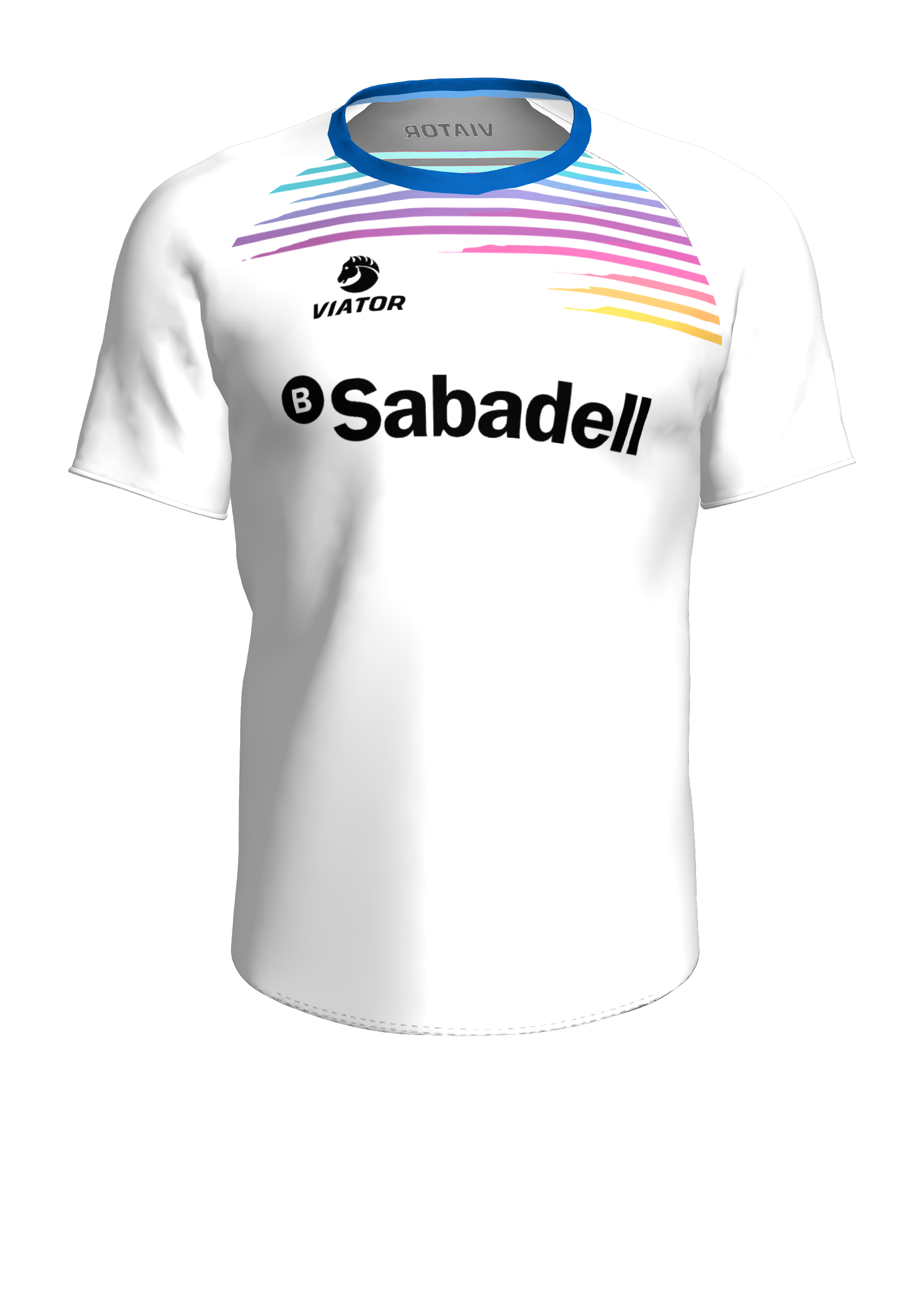 Camiseta Atletismo Personalizada Blanca Sabadell